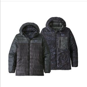 BOYS' REVERSIBLE DOWN SWEATER HOODY